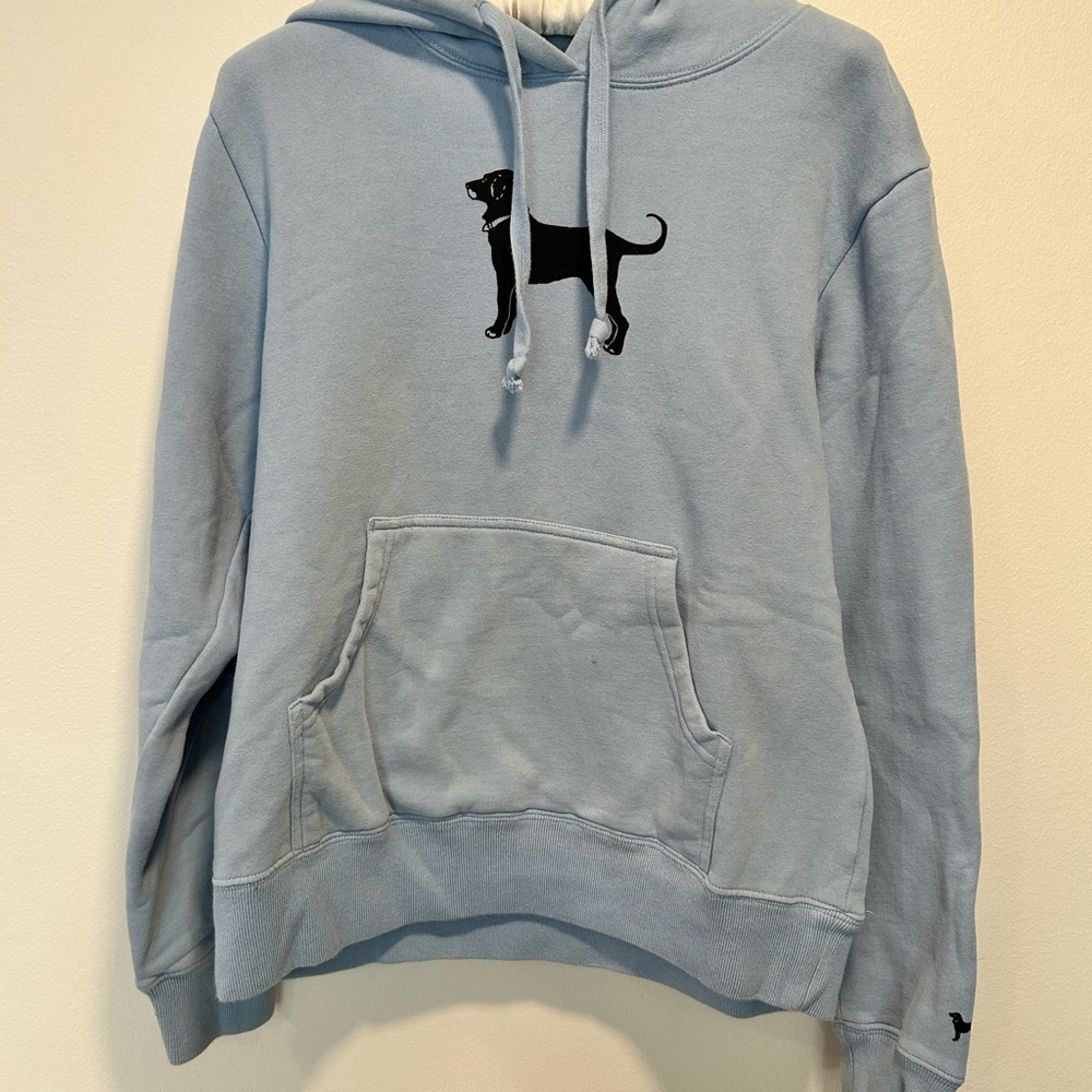 The Black Dog Light Blue Hoodie